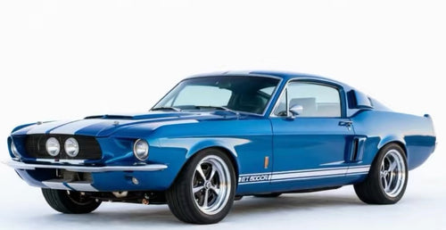 1:18 谢尔比 GT500CR 车模 前侧视角